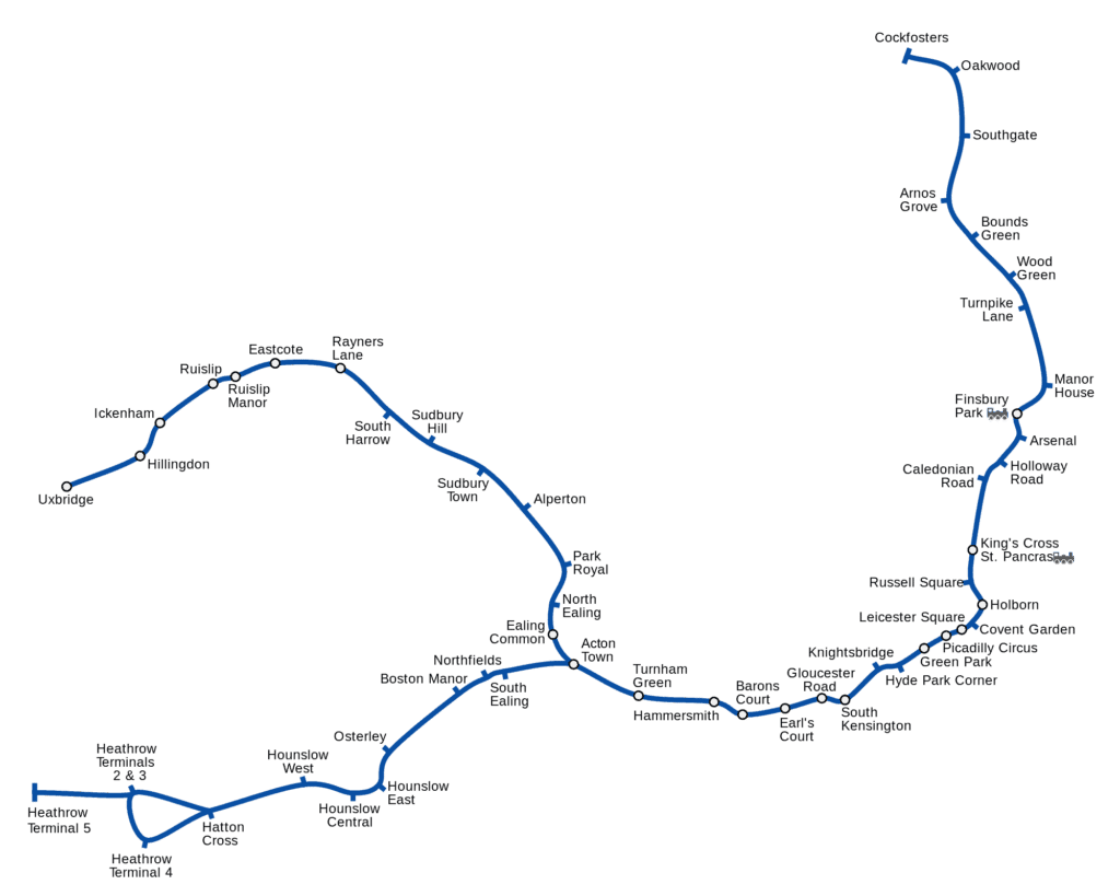 london underground heathrow