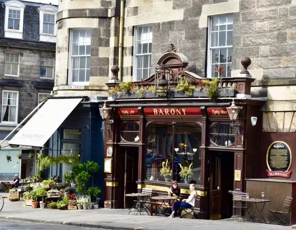Pub i New Town Edinburgh