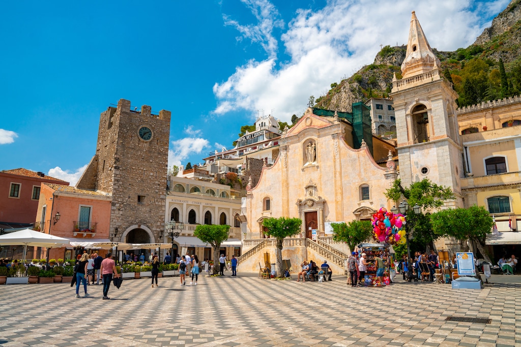 Taormina, den vackraste staden på Sicilien