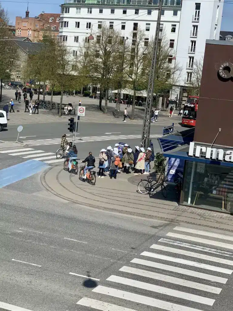 cyklister i köpenhamn