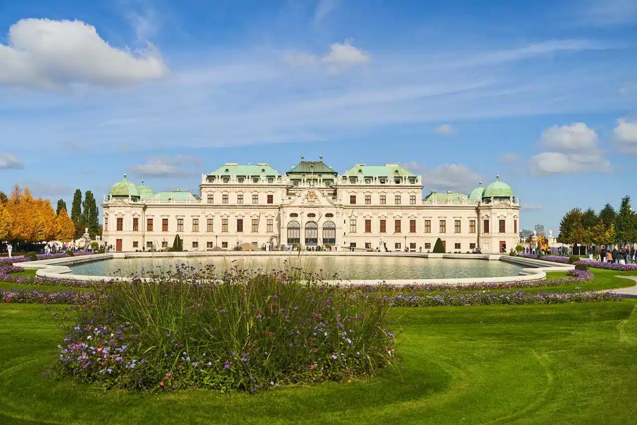 Slottet Belvedere i Wien