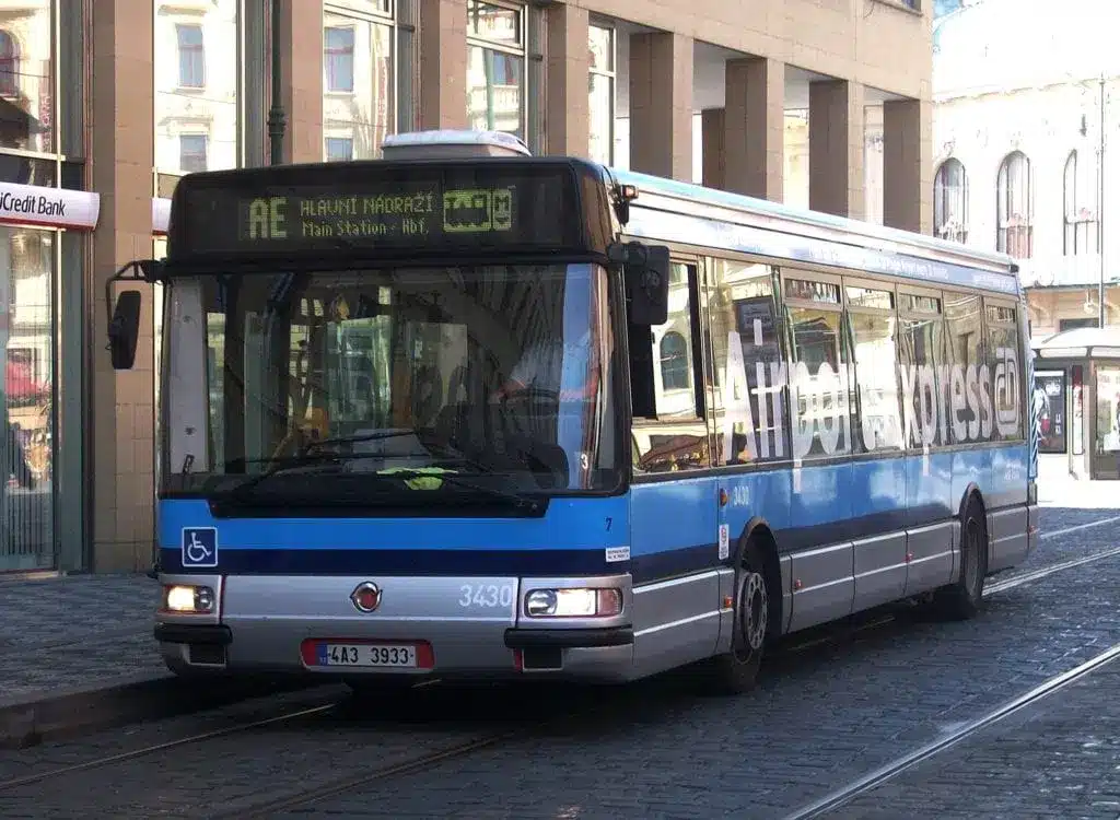 flygbuss Prag