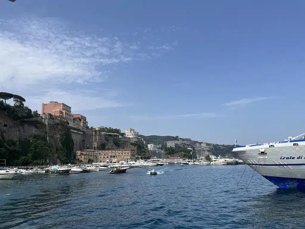 Sorrento hamn 