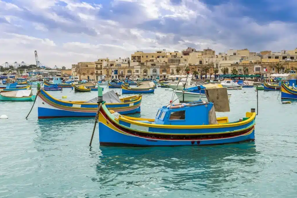 Marsaxlokk, mysig stad på Malta