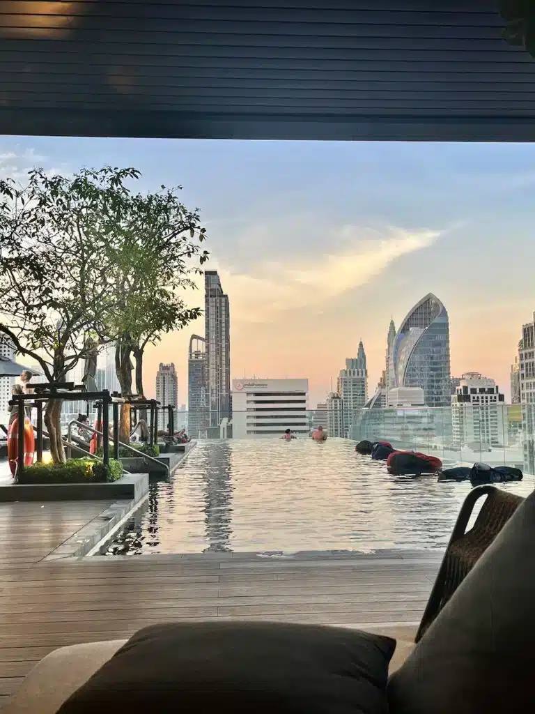 Bangkok hotell med takpool