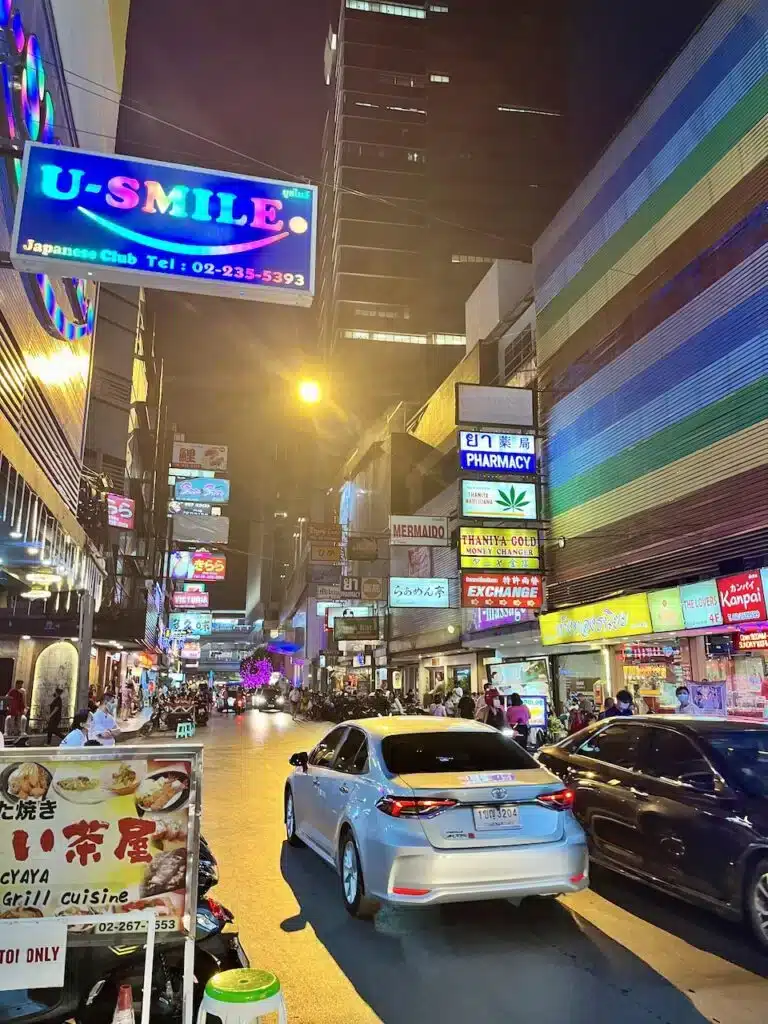 Silom i Bangkok