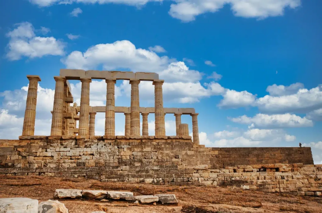 Poseidons tempel på Kap Sounion