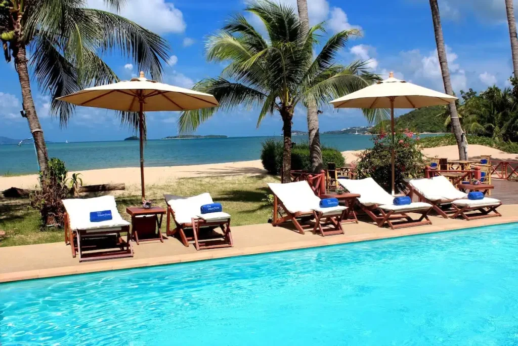 The Waterfront Hotel bophut pool
