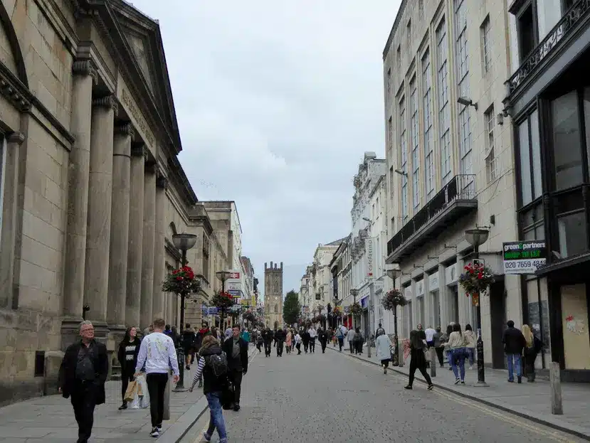 Bold Street i Liverpool
