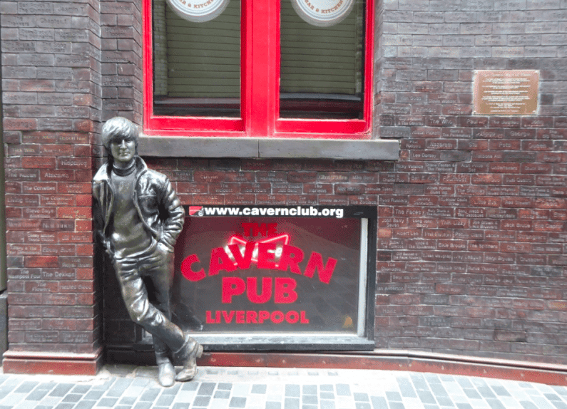 John Lennon i Liverpool