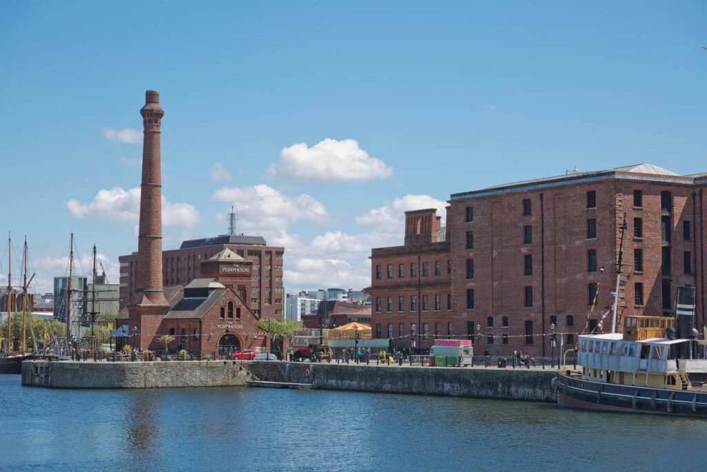 Royal Albert Dock i Liverpool