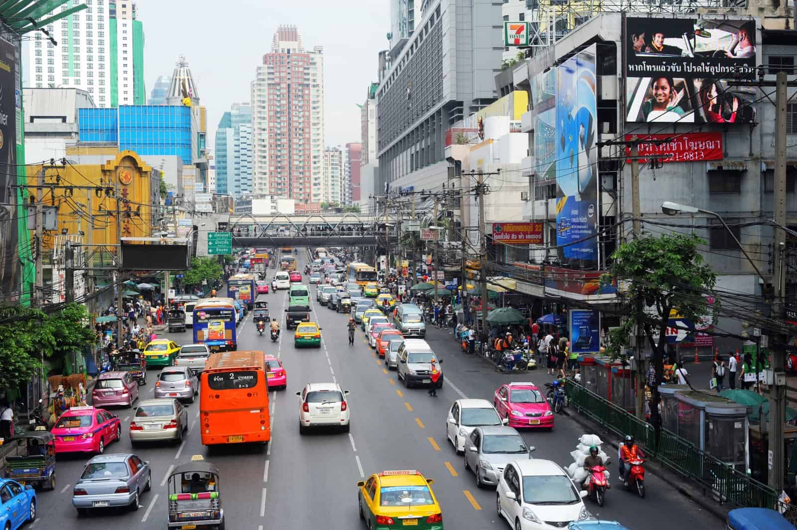 Bangkok flygplats till centrum