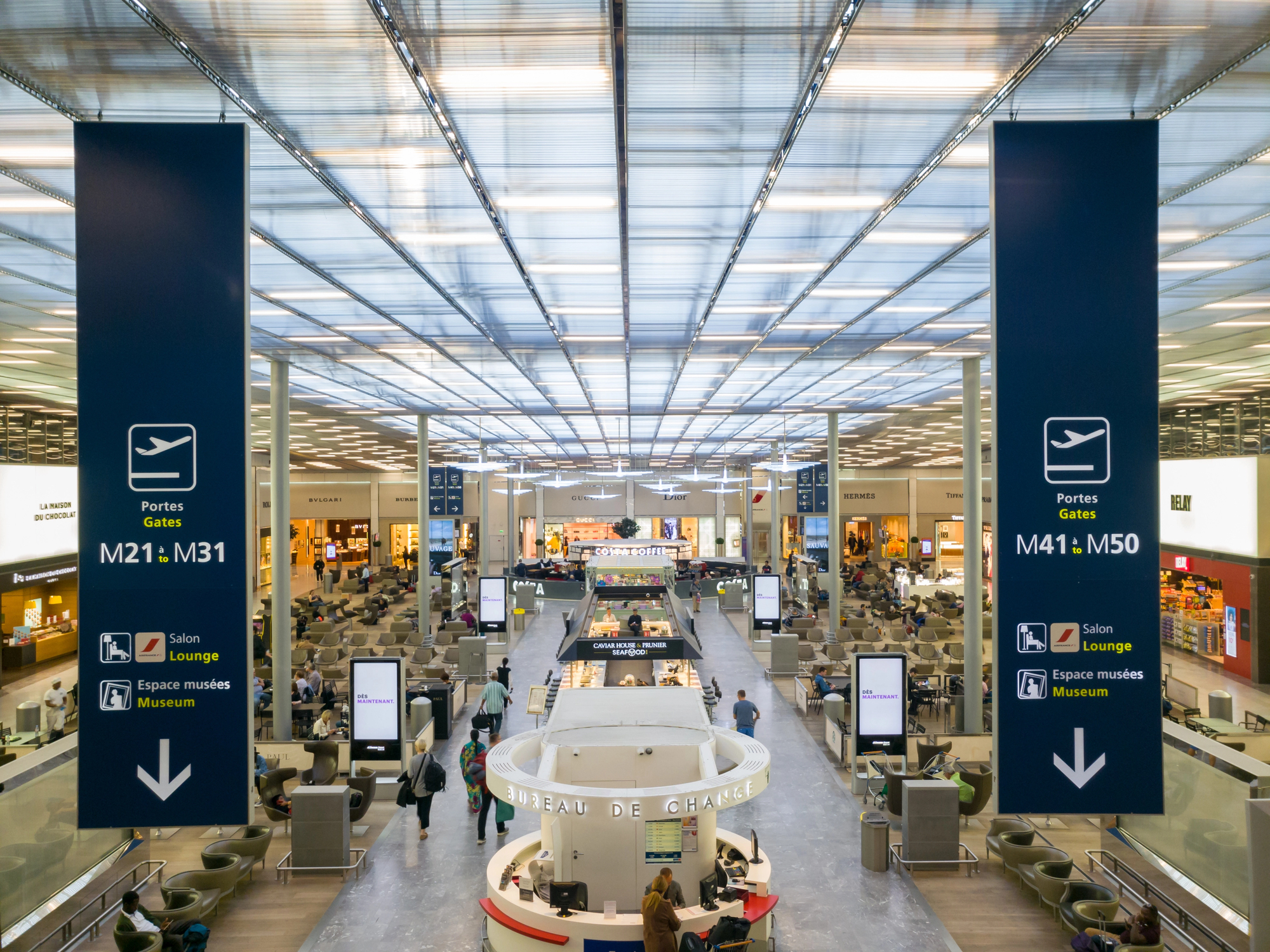 Charles de Gaulle flygplats i Paris