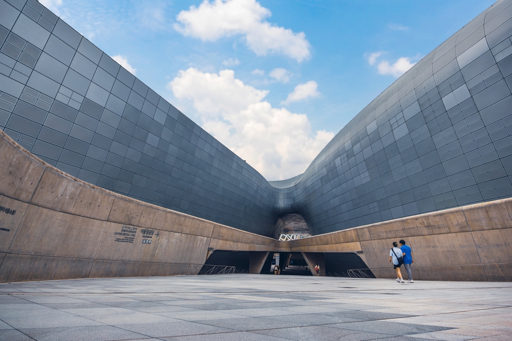 Dongdaemun Design Plaza i Seoul