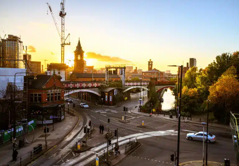 Deansgate i Manchester