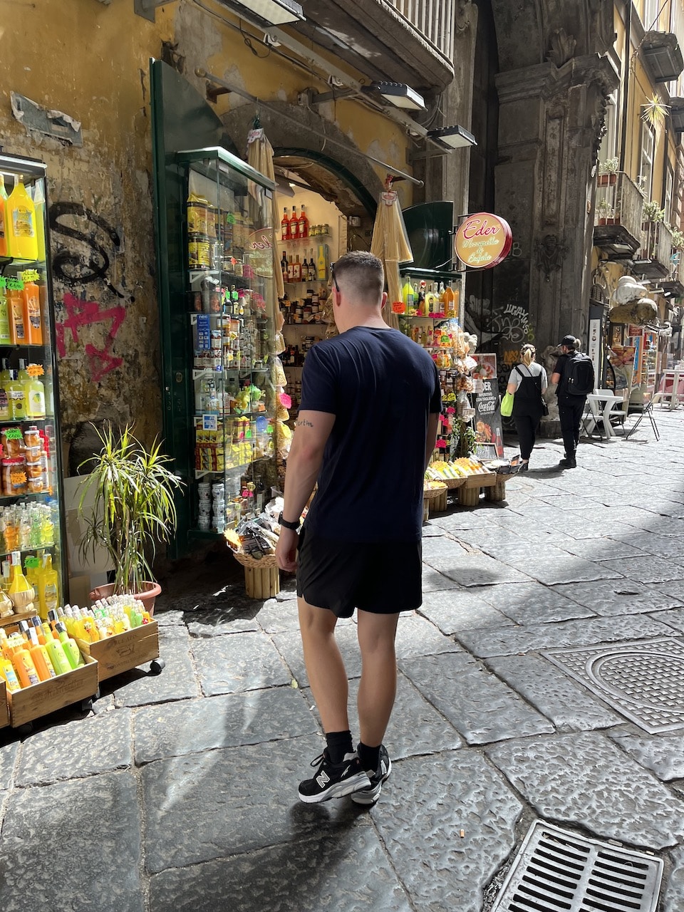 Gator i Centro Storico i Neapel
