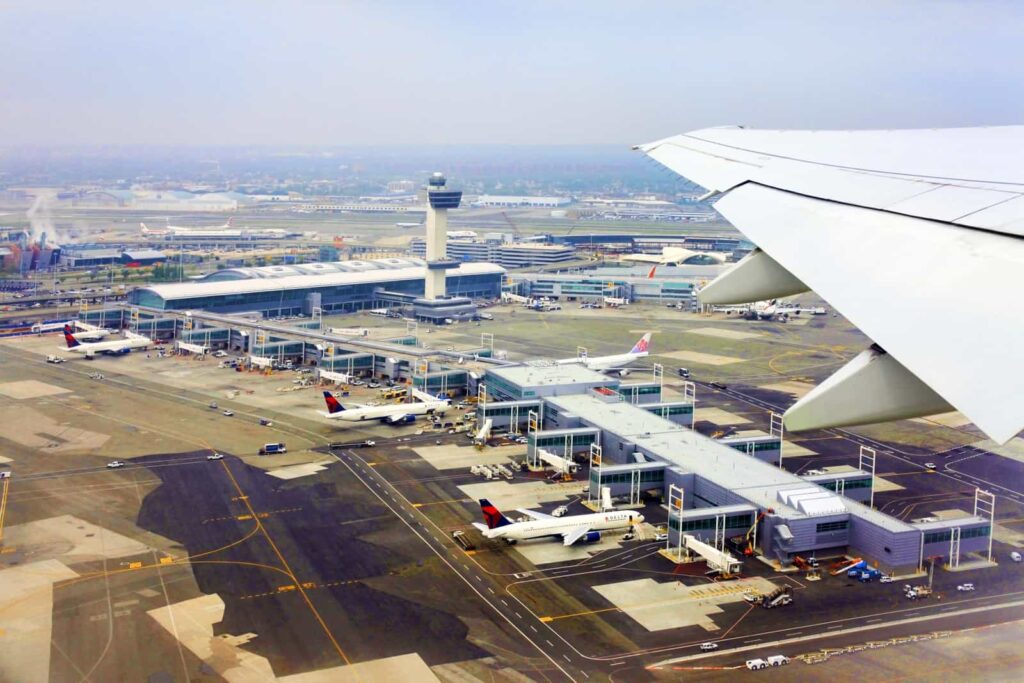JFK flygplats i New York