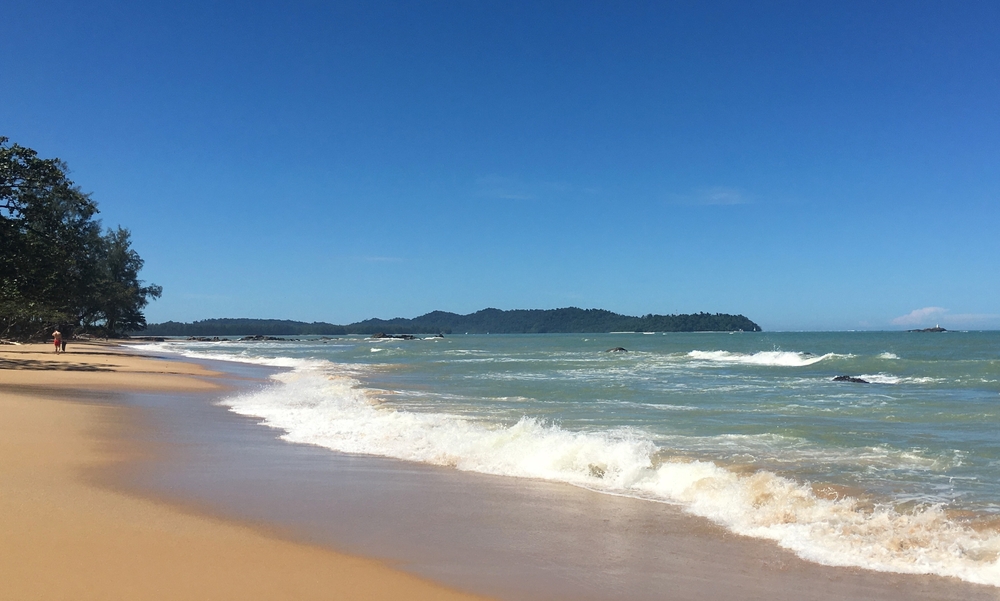 Khao Lak South Beach i Thailand