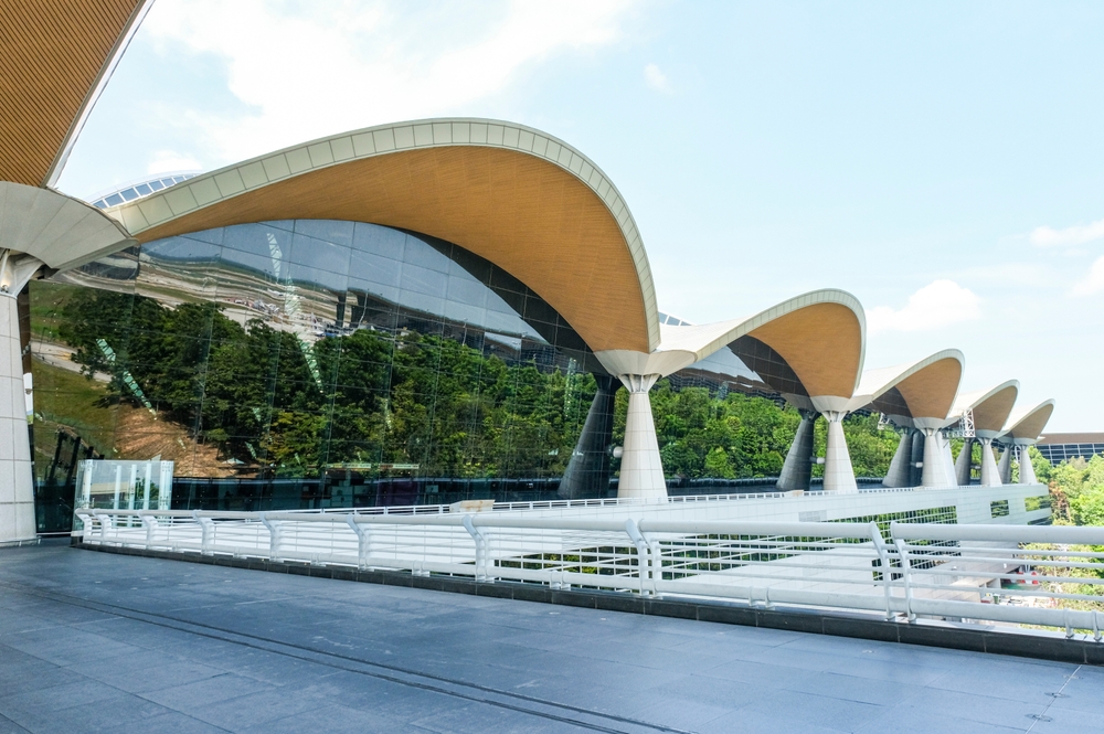 Terminal 1 på Kuala Lumpurs flygplats (KLIA)