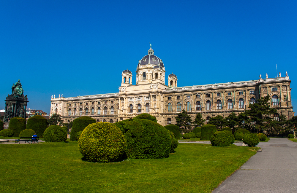 Kunsthistorisches Museum vid Maria-Theresien-Platz i Wien
