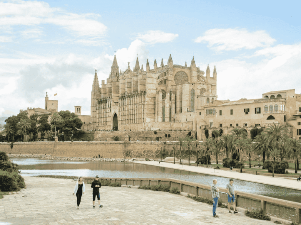 Katedralen i Palma (La Seu) på Mallorca