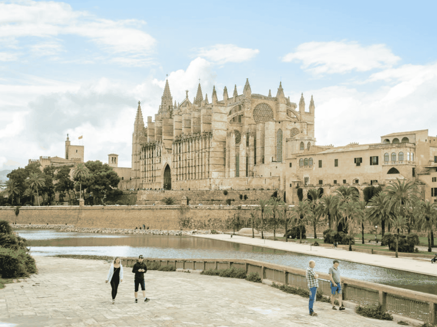 Katedralen i Palma (La Seu) på Mallorca