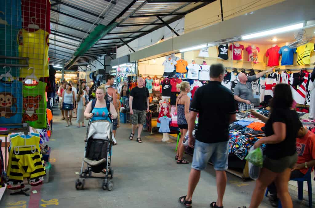 Phuket nattmarknad