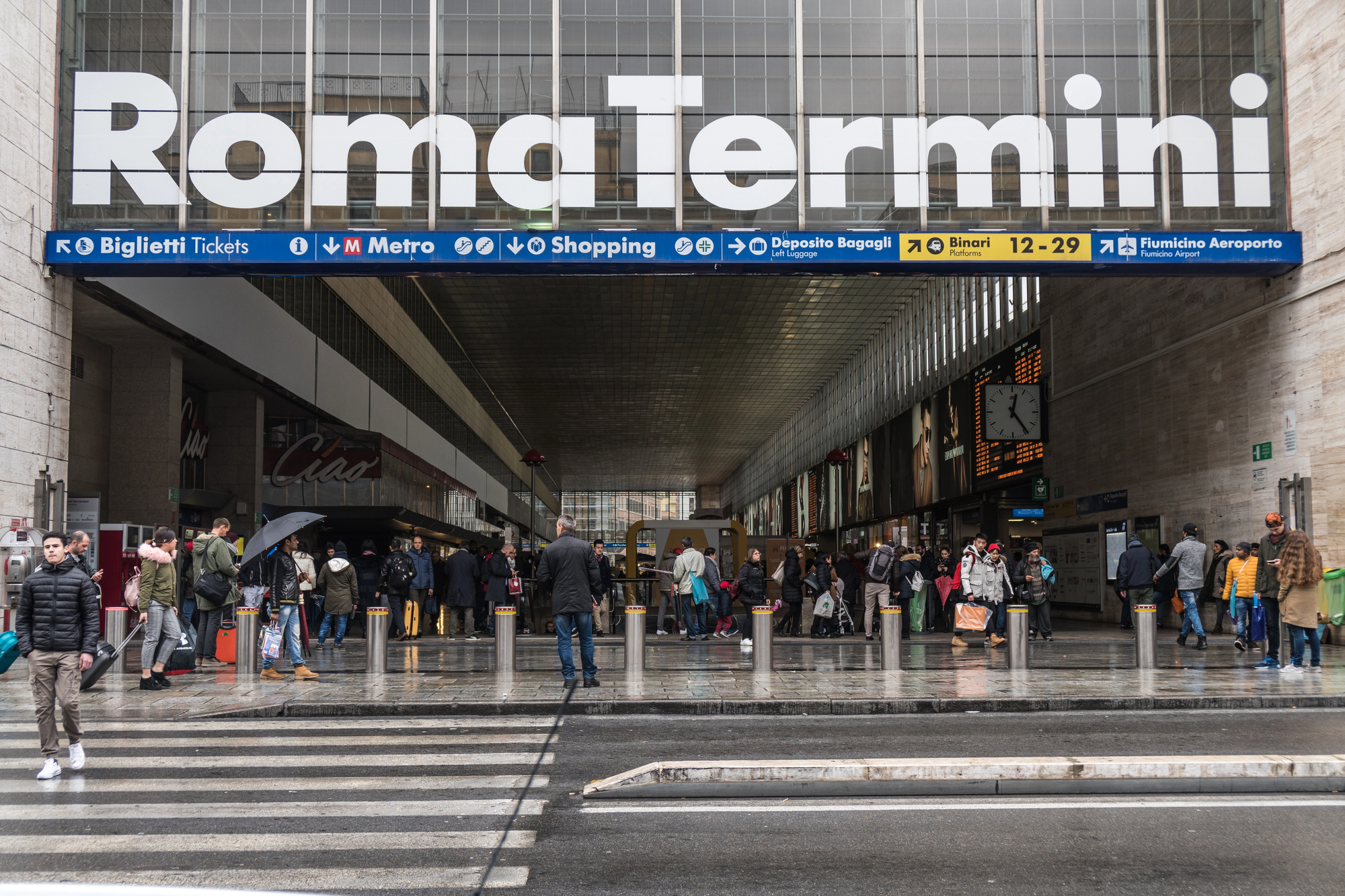 Roma Termini, centralstationen i Rom