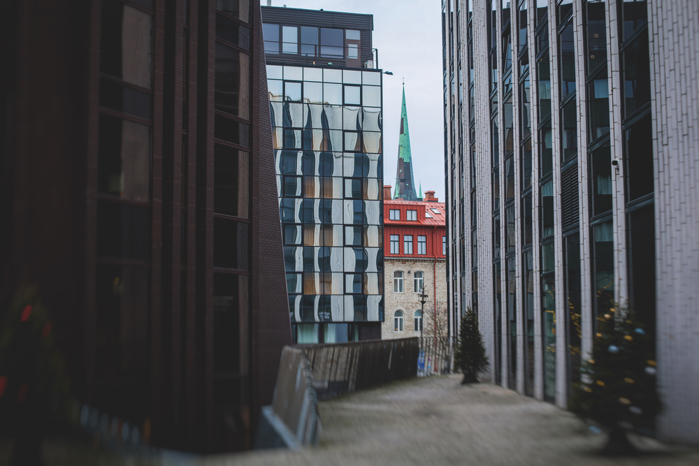 Rotermannkvarteret i centrala Tallinn