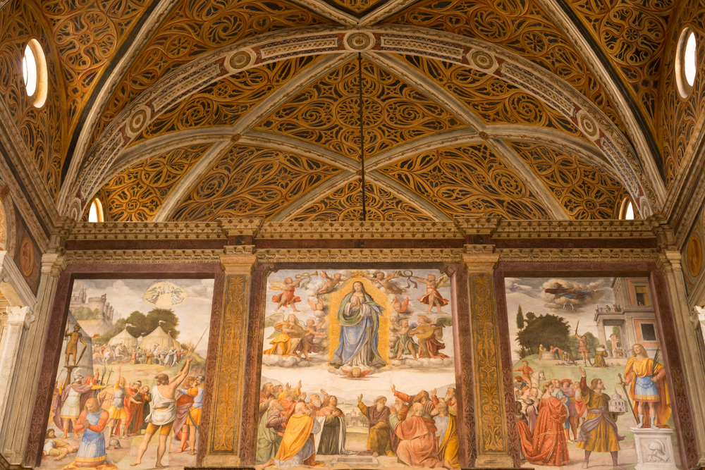 Fresker i San Maurizio al Monastero Maggiore i Milano