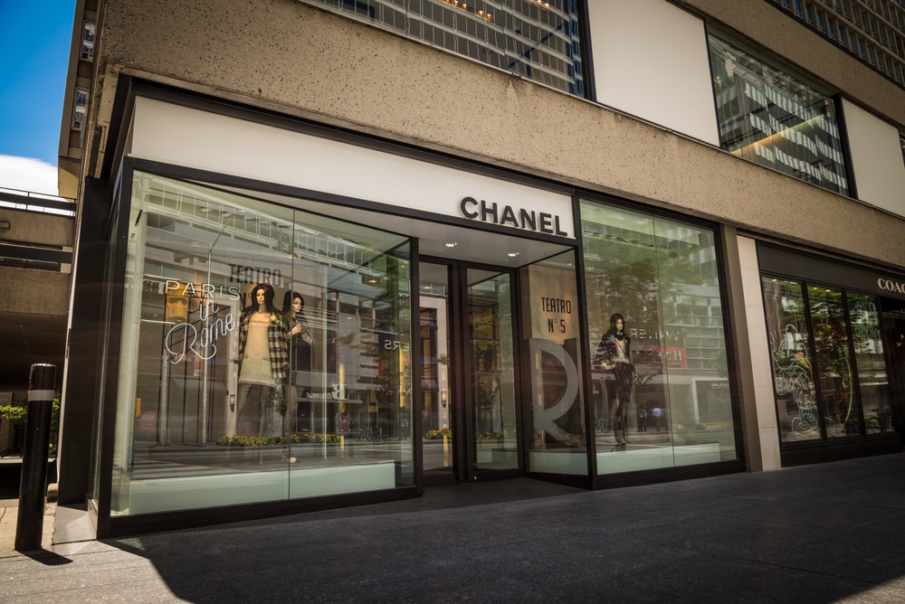 Shoppinggata i Yorkville i Toronto