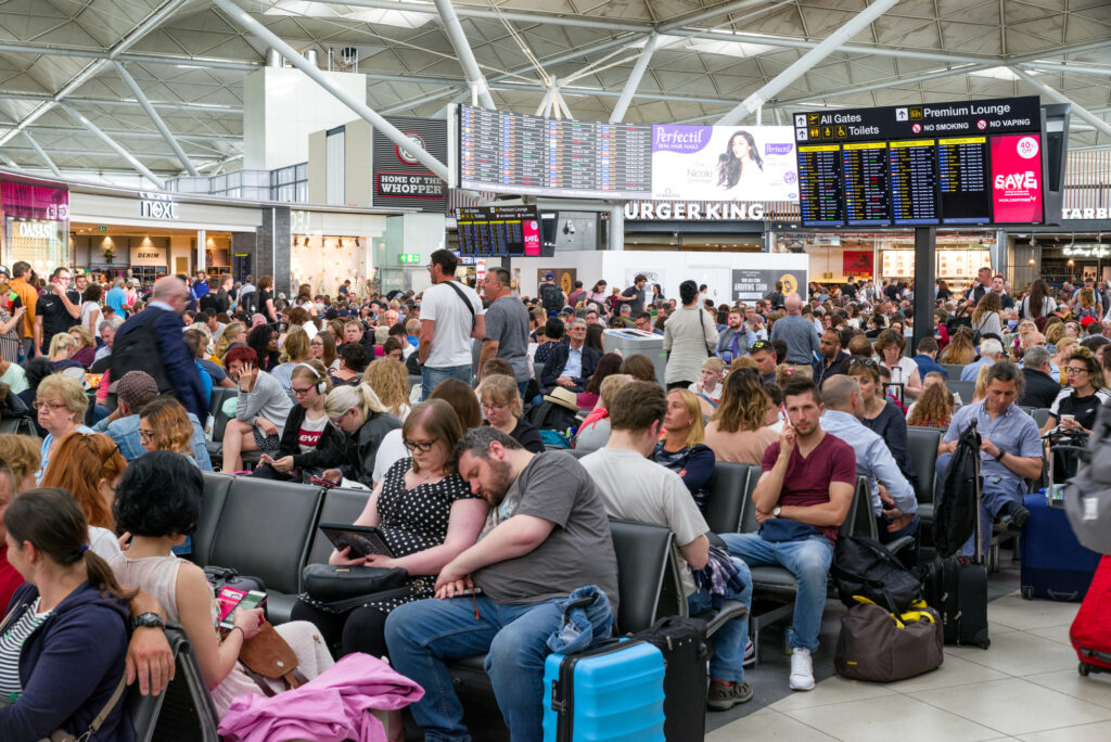 Stansted flygplats utanför London