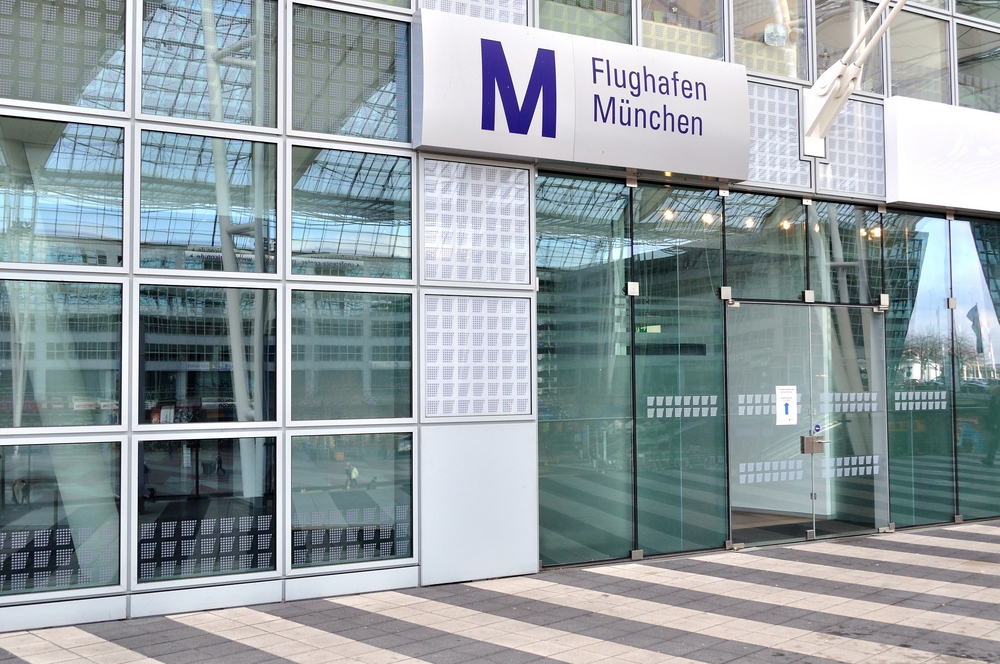Terminalbyggnad på Münchens flygplats