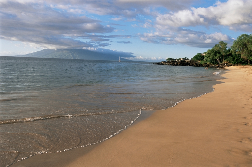 Wailea Beach på Mauis sydkust