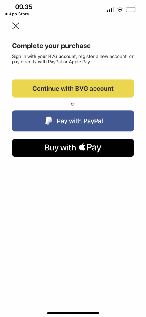 BVG Tickets