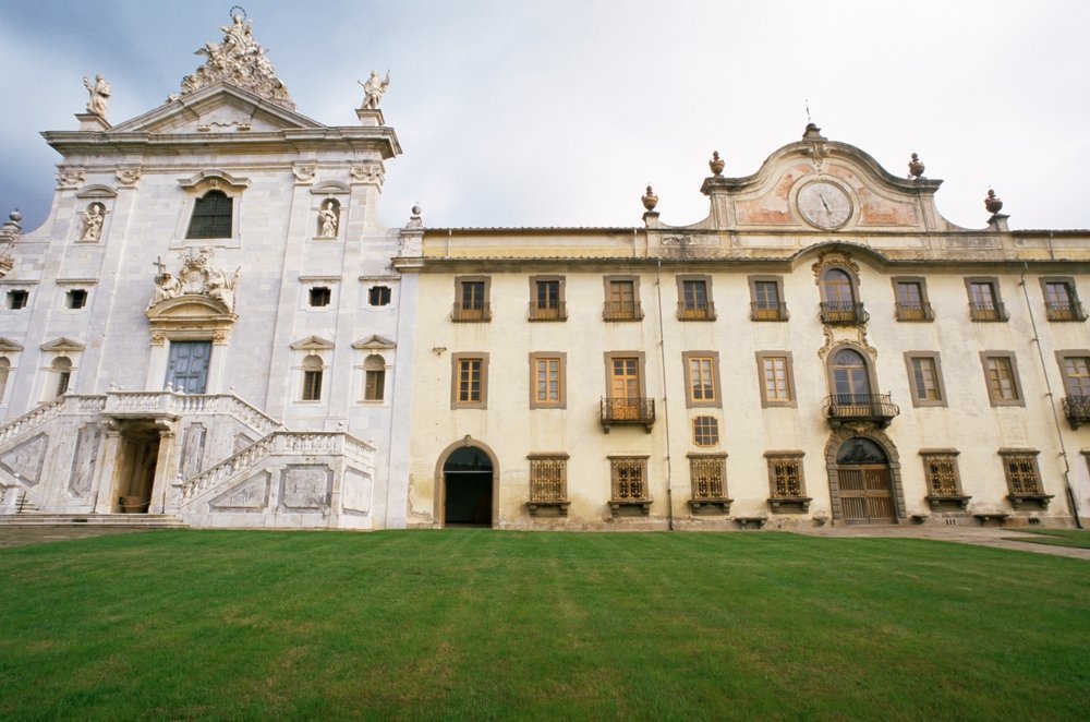 Certosa di Calci, kartusianklostret i Valgraziosa öster om Pisa