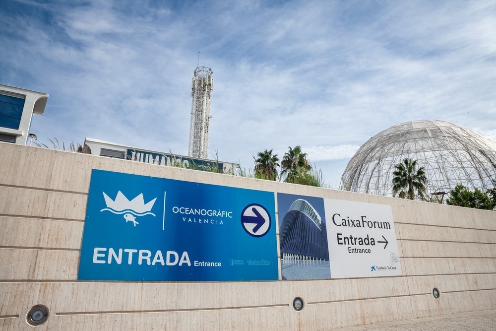 Entrén till Oceanogràfic