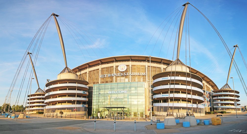 Etihad Stadium, Manchester Citys arena, i Manchester
