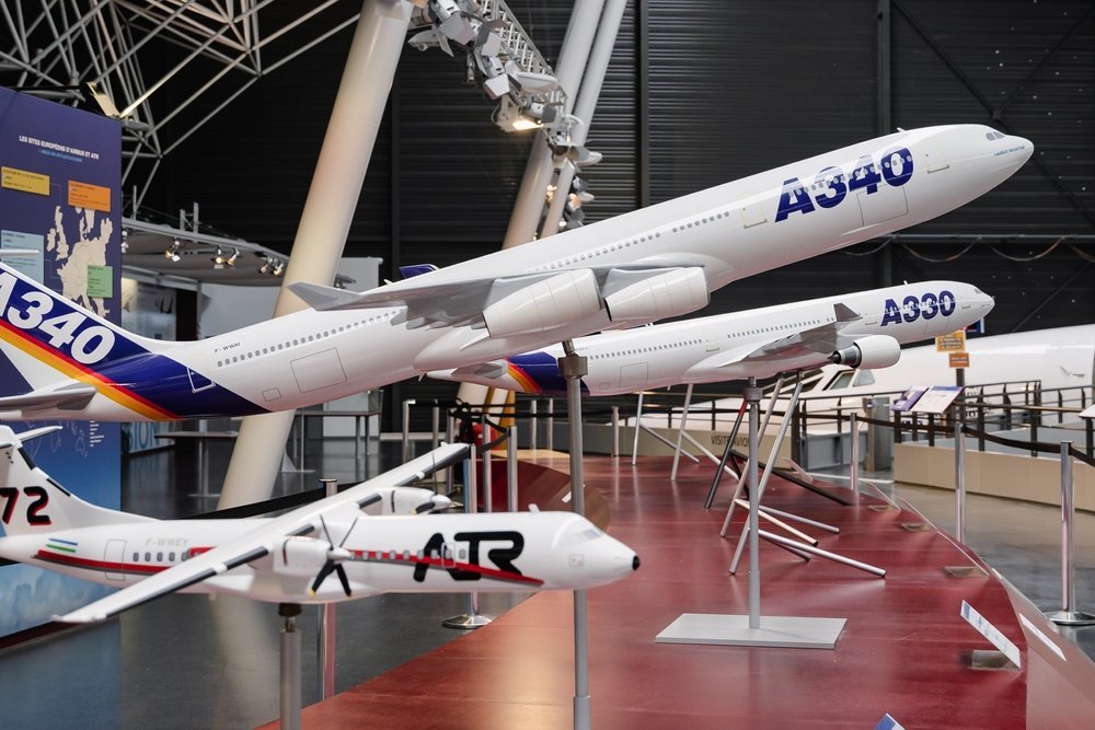 Flygmuseet Aeroscopia i Blagnac vid Toulouse