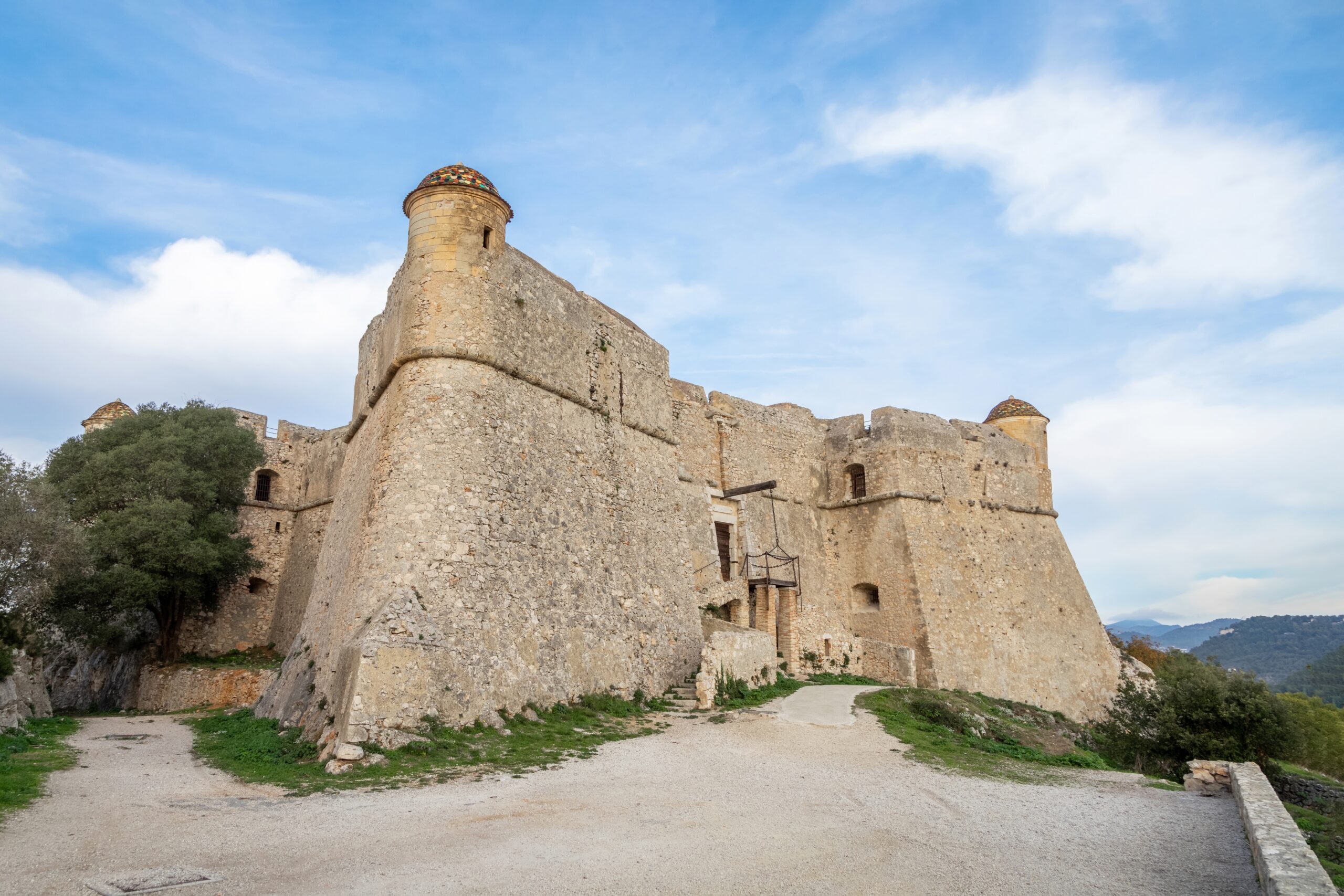 Fort du Mont Alban på Mont Boron