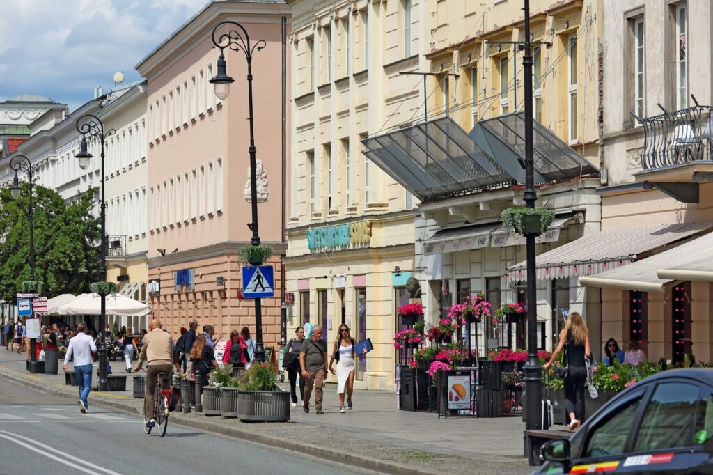 Gatan Nowy Świat i Warszawa