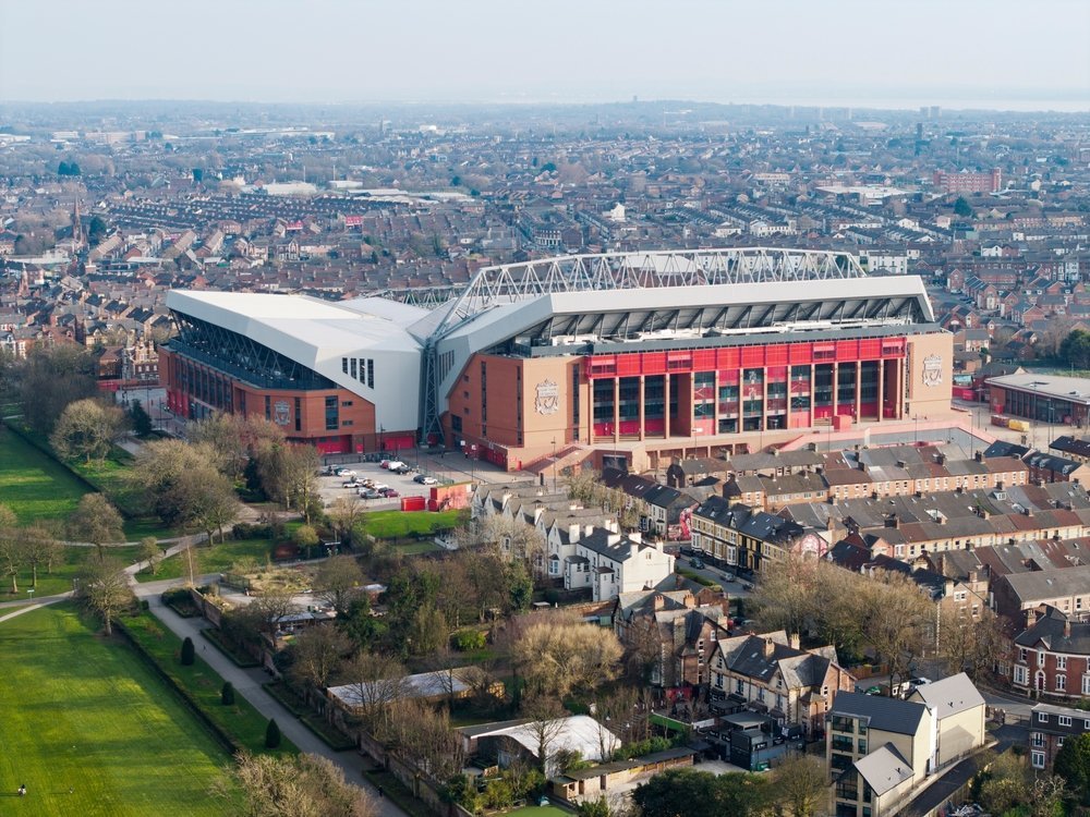 Huvudläktaren på Anfield, Liverpool FC's arena