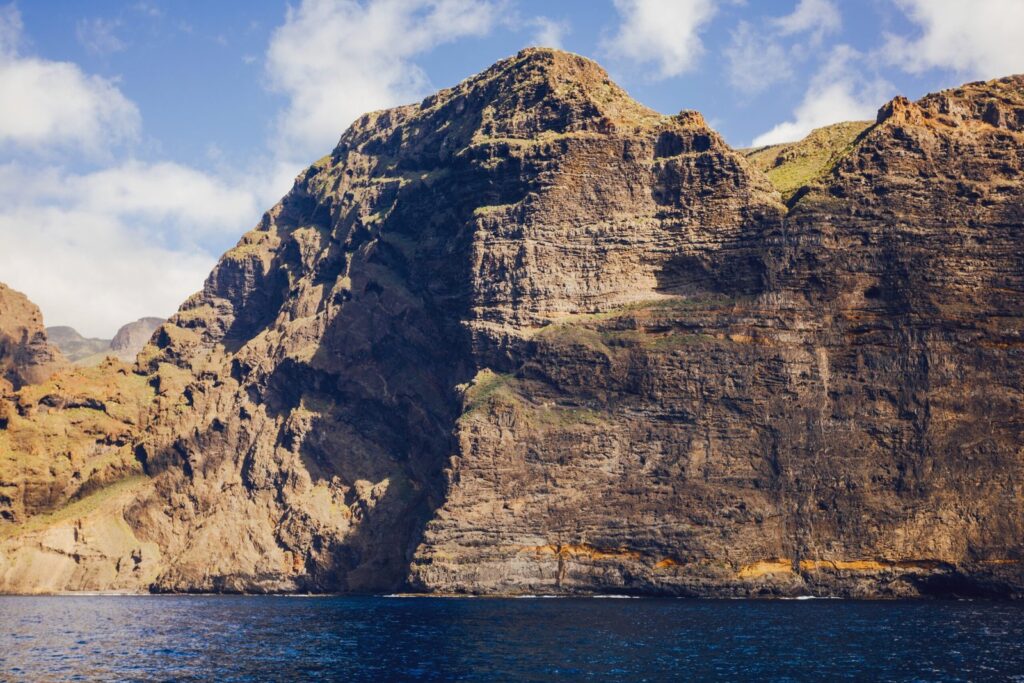 Klipporna vid Los Gigantes på Teneriffa
