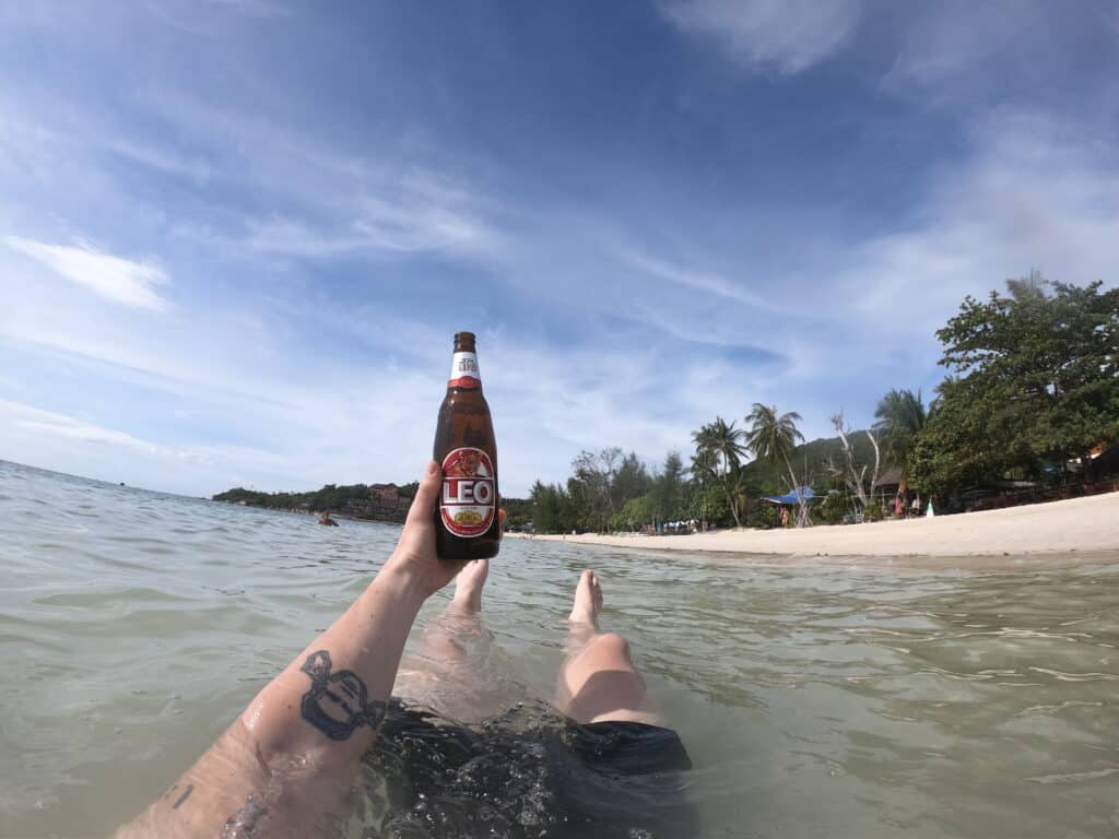 strand på Koh Phangan