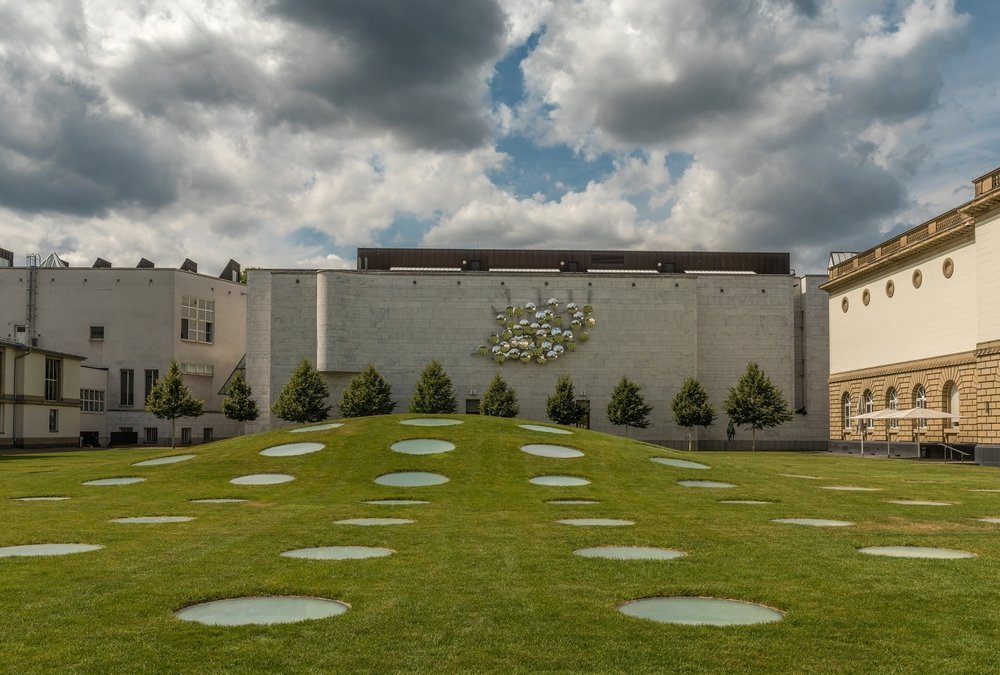 Konstmuseet Städel på Schaumainkai i Frankfurt