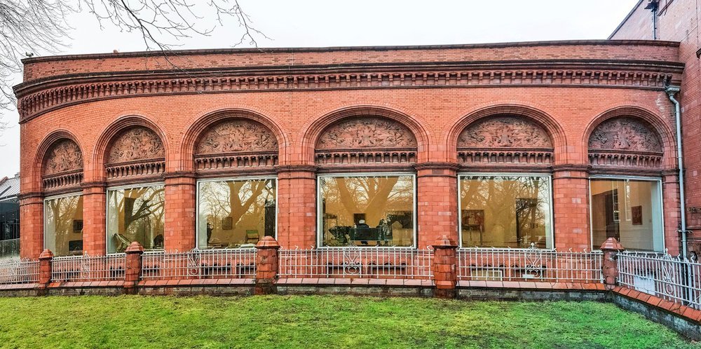 Konstmuseet The Whitworth vid Whitworth Park i Manchester