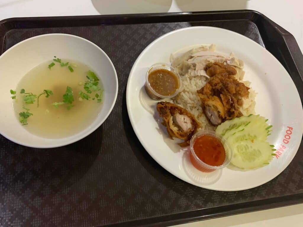 thailändsk mat i Bangkok
