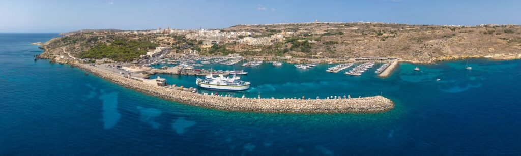 Mġarr Harbour på Gozo