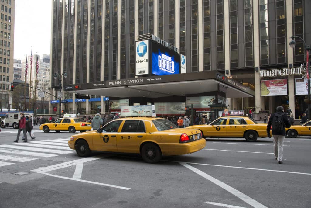 taxi i New York