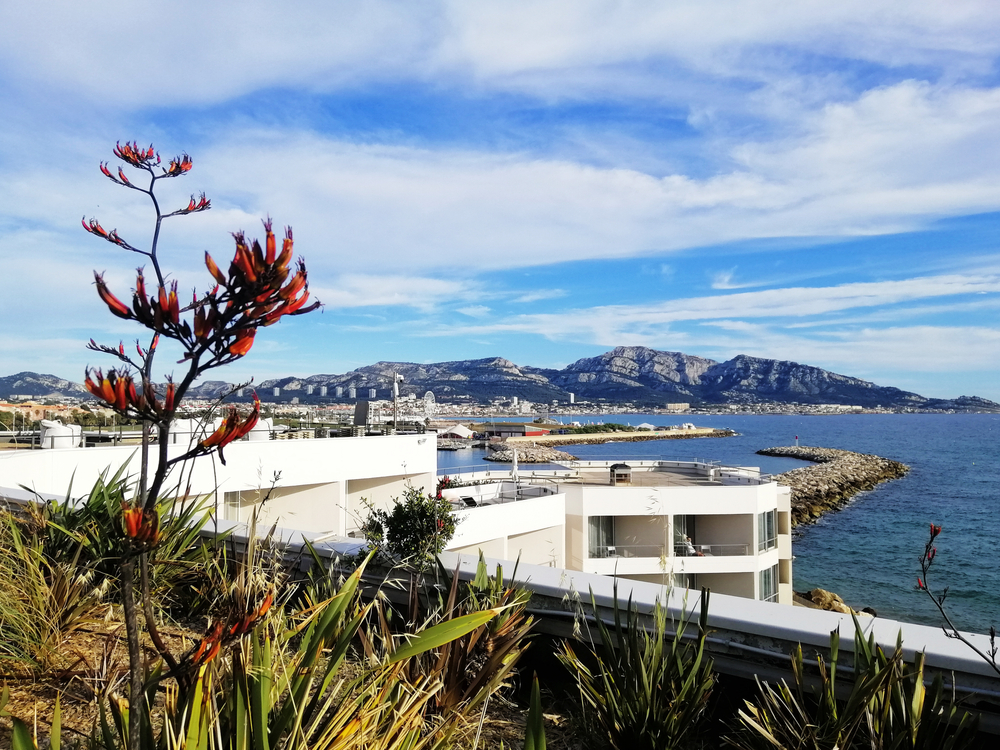 Parc du Prado vid havet i Marseille